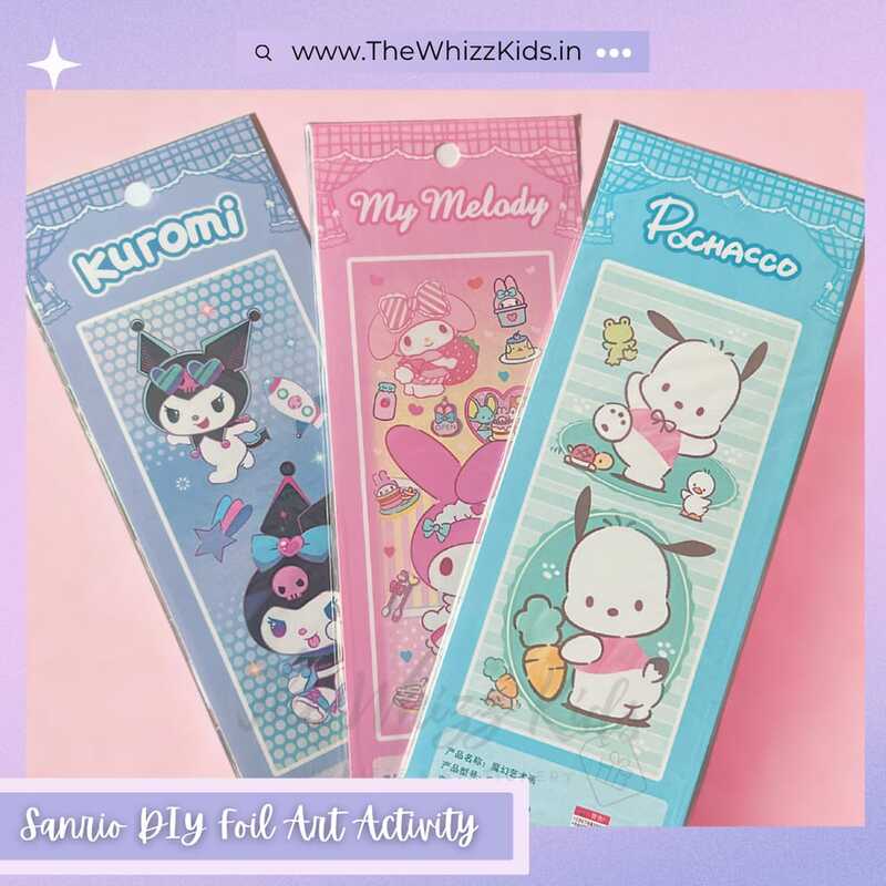 Diy Kuromi Foil Art