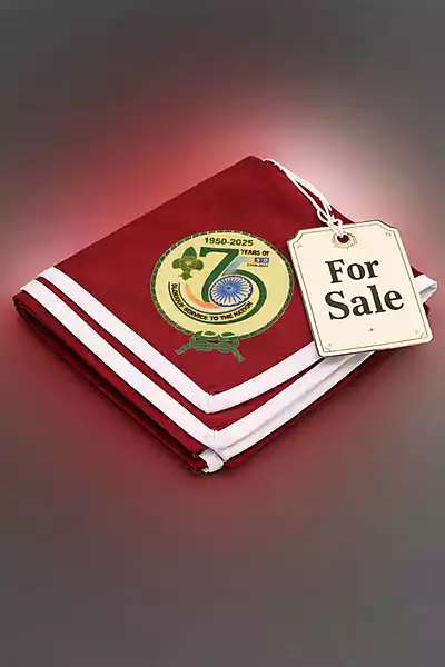 75 Year of BSG -Scarf Printed 2pk