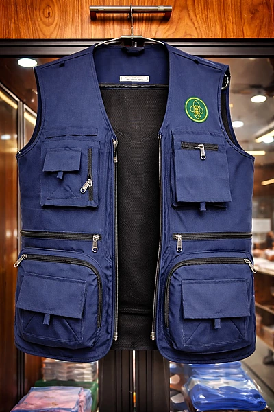 Jacket Half Sleev New Blue