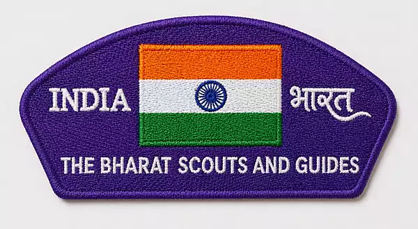Right Shoulder Badge Bharat / India