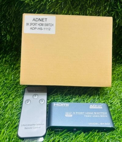 Adnet 8K 3 Port HDMI Switch Adnet 8K 3 Port HDMI Switch