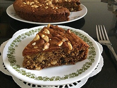 Wheat Dates Cake