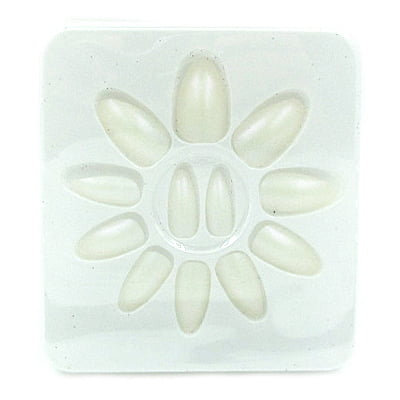 Matte Finish Almond Tip Nails