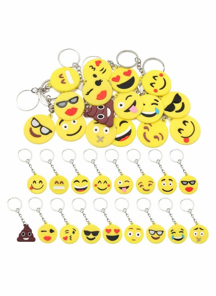 Emoji key chain
