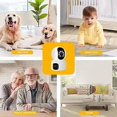 Wifi Camera | 2MP+2MP 2 View Robo CCTV Camera (New) Wifi Camera | 2MP+2MP 2 View Robo CCTV Camera (New)
