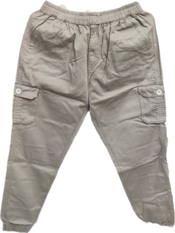 Cotton Plain Cargo Pant