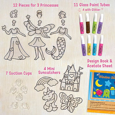 Window Art - Princess Window Art - Princess