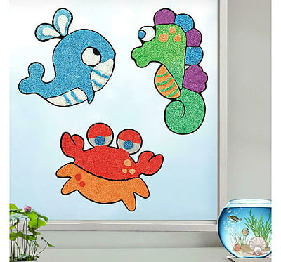 Window art Aqua World Window art Aqua World