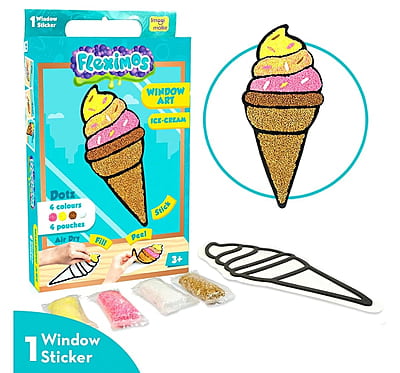 Window art Icec Cream