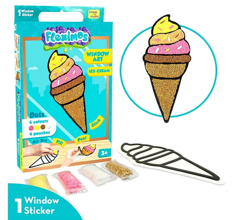 Window art Icec Cream
