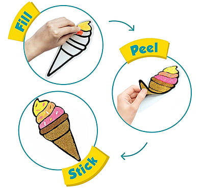 Window art Icec Cream
