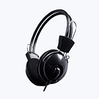 Wired Headphone (AD-304) with Single Jack Pin for Sound and Mic, Stereo Audio Quality, Comfortable Fit for PC, Laptop, Mac, Gaming, and More