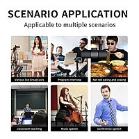 Wireless Microphone for Phone – Type C Compatible Lavalier Mic for YouTube, Vlogs, Podcasts, ASMR, Live Shows, Interviews, and Conferences Wireless Microphone for Phone – Type C Compatible Lavalier Mic for YouTube, Vlogs, Podcasts, ASMR, Live Shows, Interviews, and Conferences