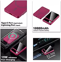 Champion 10000mAh Magnetic Wireless Bank – PD Fast Charging for iPhone & Android Champion 10000mAh Magnetic Wireless Bank – PD Fast Charging for iPhone & Android
