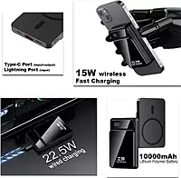 Champion 10000mAh Magnetic Wireless Bank – PD Fast Charging for iPhone & Android Champion 10000mAh Magnetic Wireless Bank – PD Fast Charging for iPhone & Android
