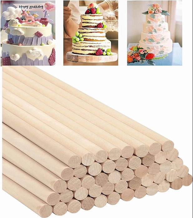 Wooden Cake Dowel 30Cm Wooden Cake Dowel 30Cm