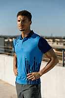 Lookswala Unisex Cricket Sportswear T-Shirt – Collared Neck, Polyester, Half Sleeves