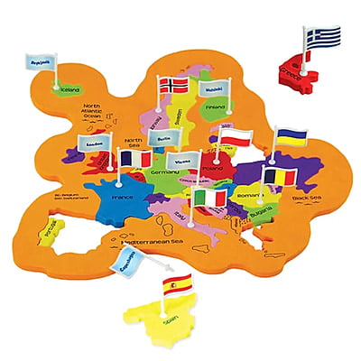 World With flags and Capital World With flags and Capital