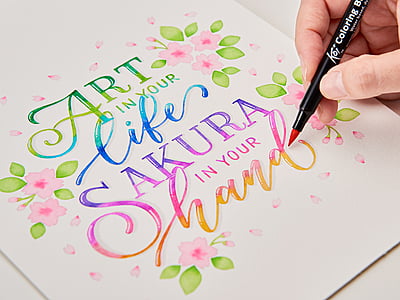 SAKURA KOI COLORING BRUSH PEN, SET SAKURA KOI COLORING BRUSH PEN, SET