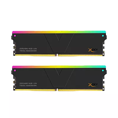 XSKY V-COLOR DDR5 Gaming Memory RGB Manta INTEL XMP CL30/1.35V - 6000Mhz, TMXSLI660830KWK XSKY V-COLOR DDR5 Gaming Memory RGB Manta INTEL XMP CL30/1.35V - 6000Mhz, TMXSLI660830KWK