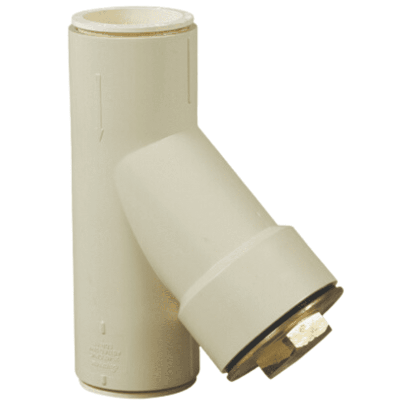 Y Strainer, 25mm, 1"(Inch), Life Line C-PVC Hot and Cold Water System 