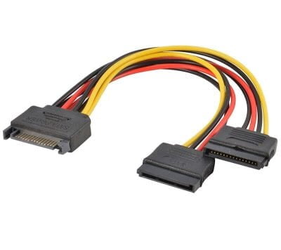 SATA Power Y Splitter Cable Adapter SATA Power Y Splitter Cable Adapter