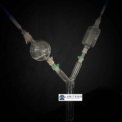 Y-tube (boro 3.3) for Olfactometer 4 cm for medium size insects Y-tube (boro 3.3) for Olfactometer 4 cm for medium size insects