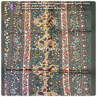 Munga Tusser silk saree with Kalamkari Prints YBRSTSK19037 Munga Tusser silk saree with Kalamkari Prints YBRSTSK19037