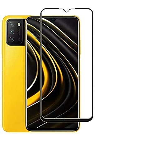 Back Cover for Poco M3 | Golden Line | Tempered Glass Combo Back Cover for Poco M3 | Golden Line | Tempered Glass Combo