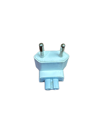 Used Europe Style Plug Adapter Duckhead for Apple Power Adapter