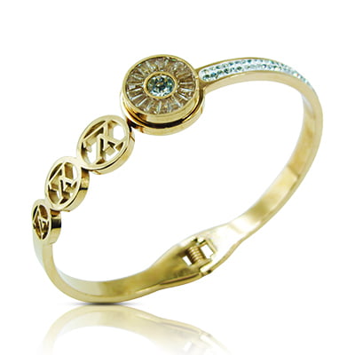 Stainless Steel Bracelet - YSL Swirl Stainless Steel Bracelet - YSL Swirl