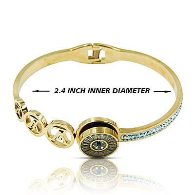 Stainless Steel Bracelet - YSL Swirl Stainless Steel Bracelet - YSL Swirl