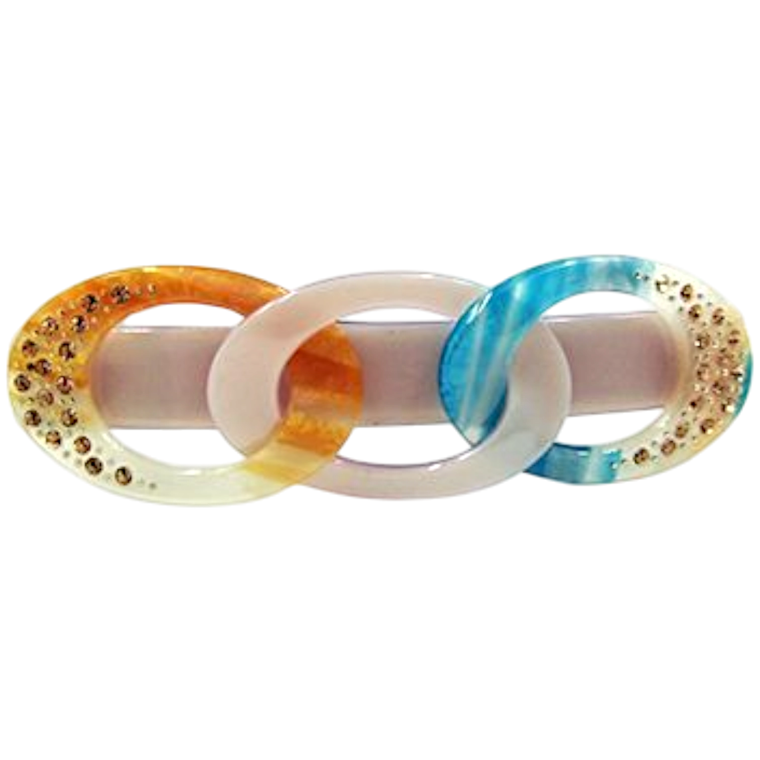 Stylish Acrylic French Barrette Clip
