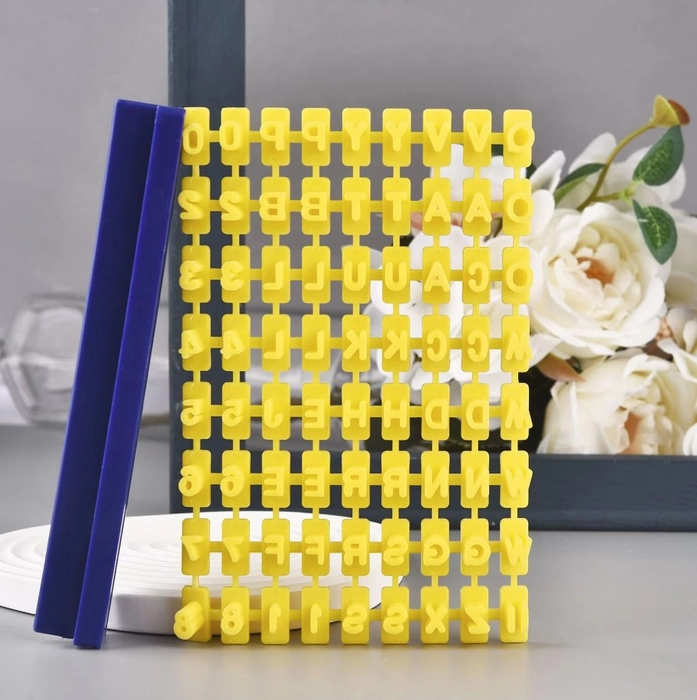 Yellow Alphabet Embosser Yellow Alphabet Embosser