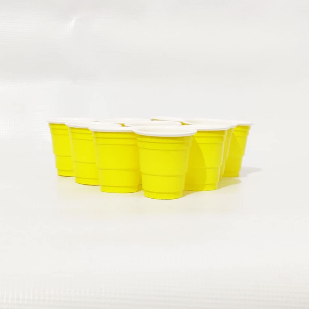 The Magic Balloon Store - Beer Pong Shot Glasses For Holi, Bachelor Cocktail New Year and Wedding Party Supplier - Liquid Capacity 60ml Pack of 30pcs
