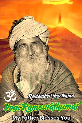 Yogi Ramsuratkumar Divine Poster