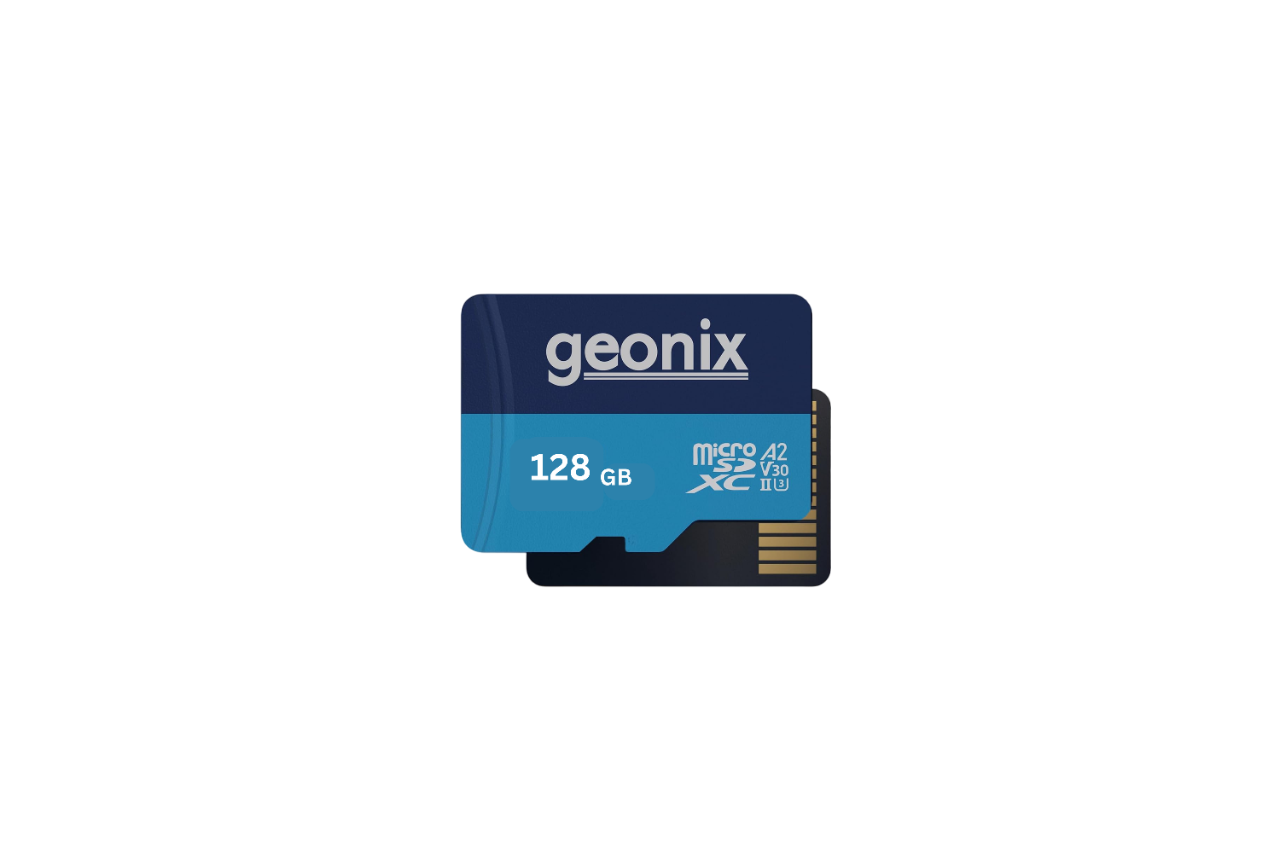 Geonix 128GB MicroSDXC Memory Card, 150MB/s Read, 70MB/s Write-GXMSD128GB