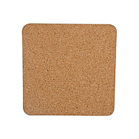 Sublimation Cardboard Coaster with Cork(Square, 9.5cm)