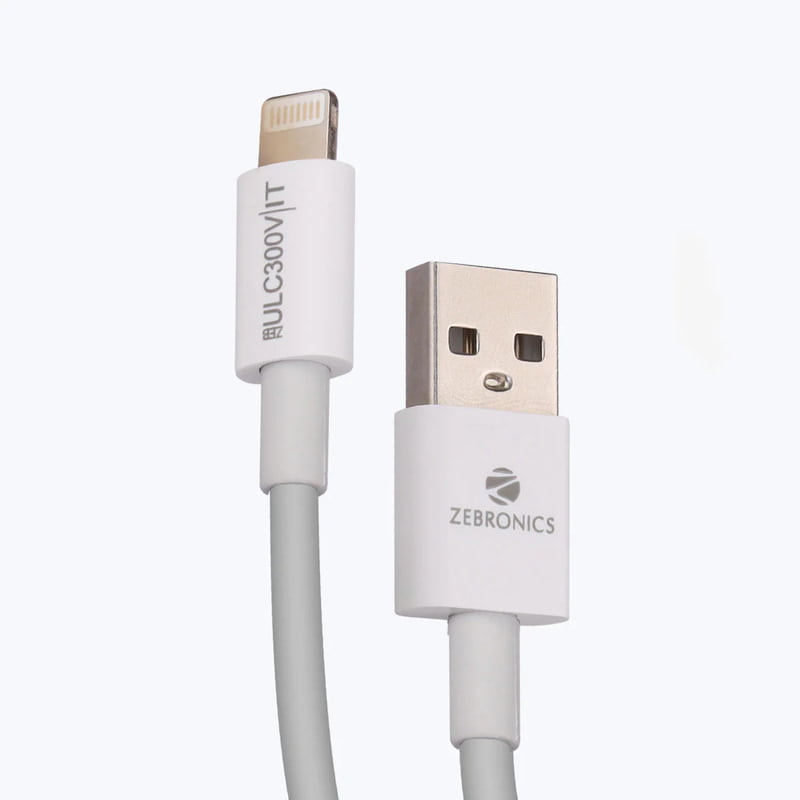 Zebronics ULC300 Lightning Cable Zebronics ULC300 Lightning Cable
