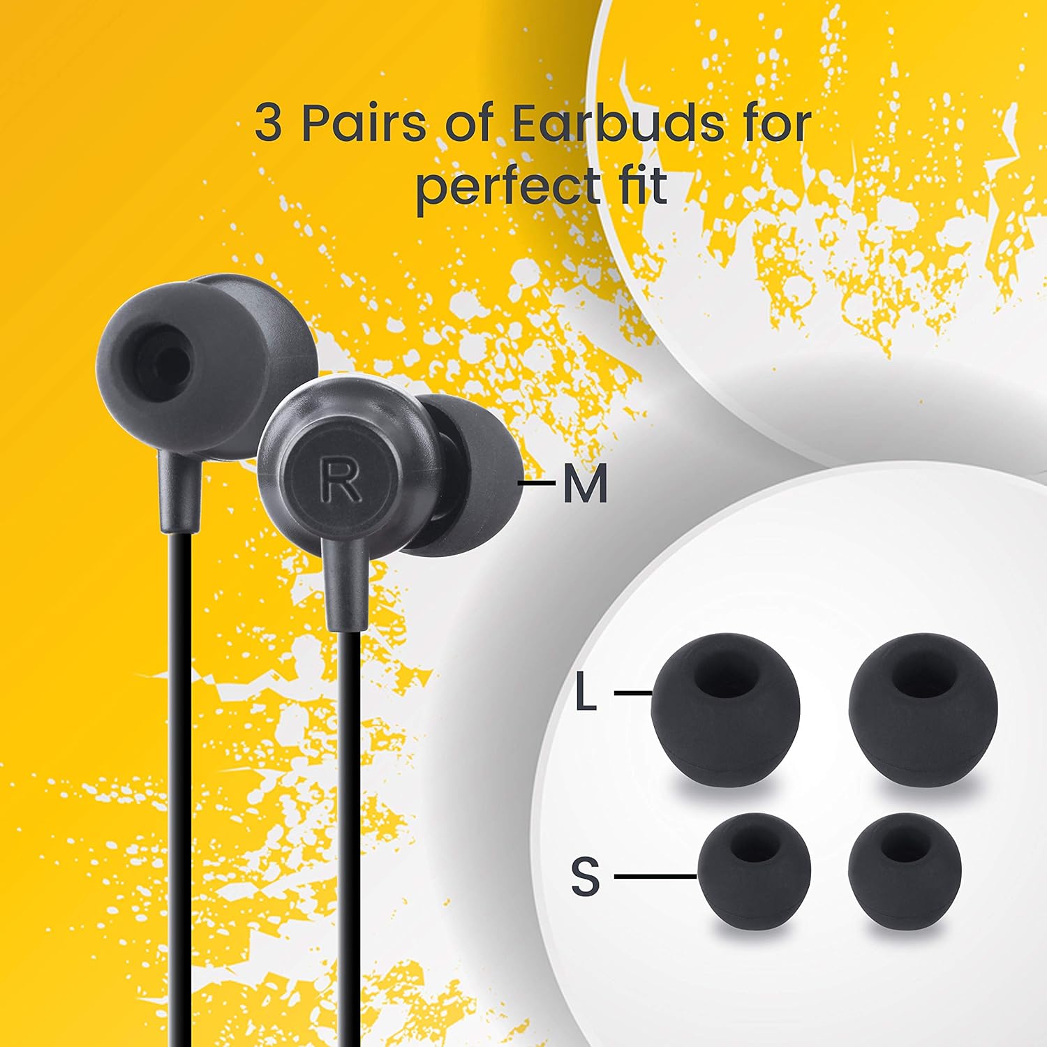 ZEBRONICS Zeb-Symphony Wireless in Ear Neckband Earphone with 13 hrs Playback time, BT 5.0, Dual Pairing, Call Function, Splash Proof, Magnetic Earpiece(Black) ZEBRONICS Zeb-Symphony Wireless in Ear Neckband Earphone with 13 hrs Playback time, BT 5.0, Dual Pairing, Call Function, Splash Proof, Magnetic Earpiece(Black)