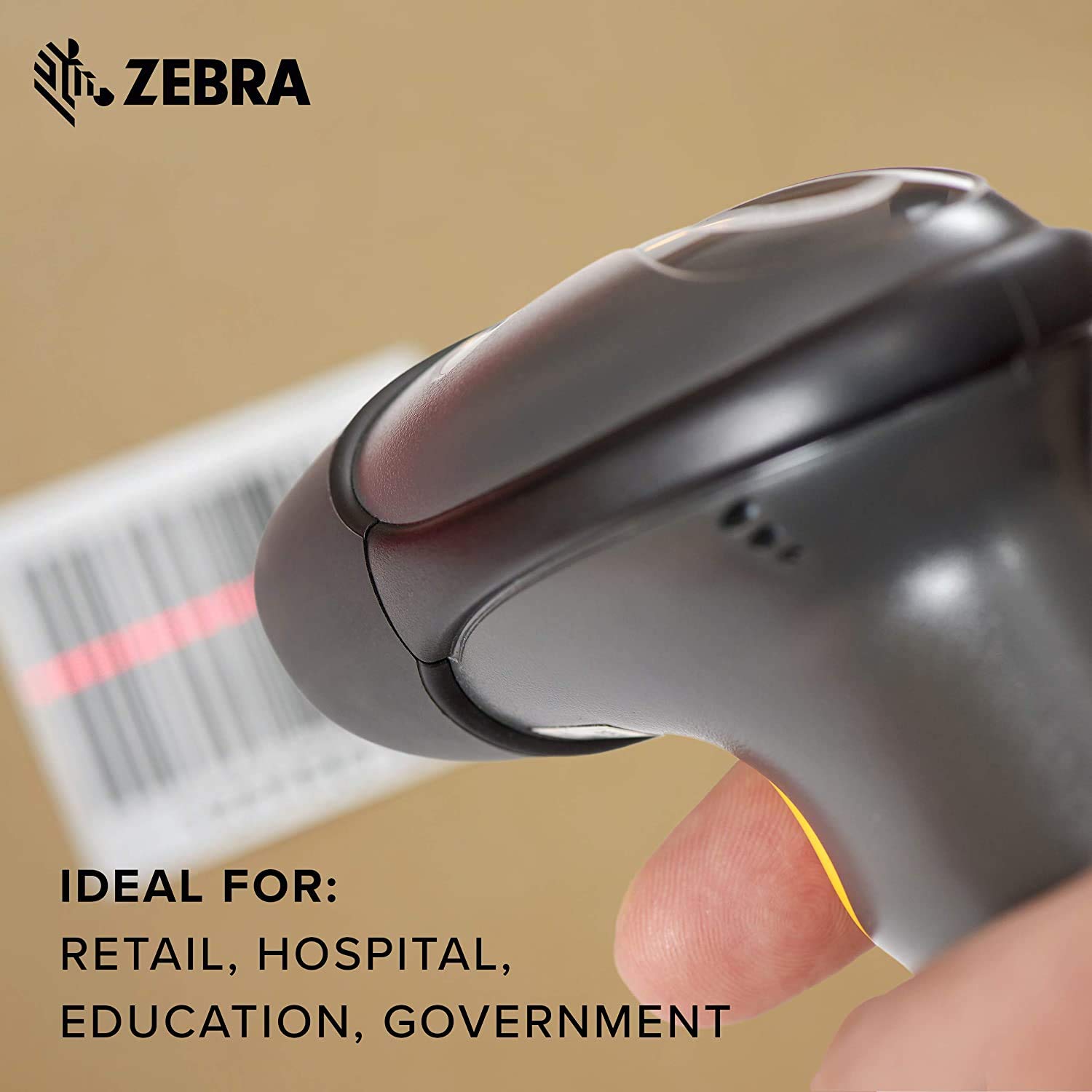 Zebra LS2208 1D Handheld Barcode Scanner Wired Optical Laser Black Corded Reader Imager with Stand and USB Cord Zebra LS2208 1D Handheld Barcode Scanner Wired Optical Laser Black Corded Reader Imager with Stand and USB Cord