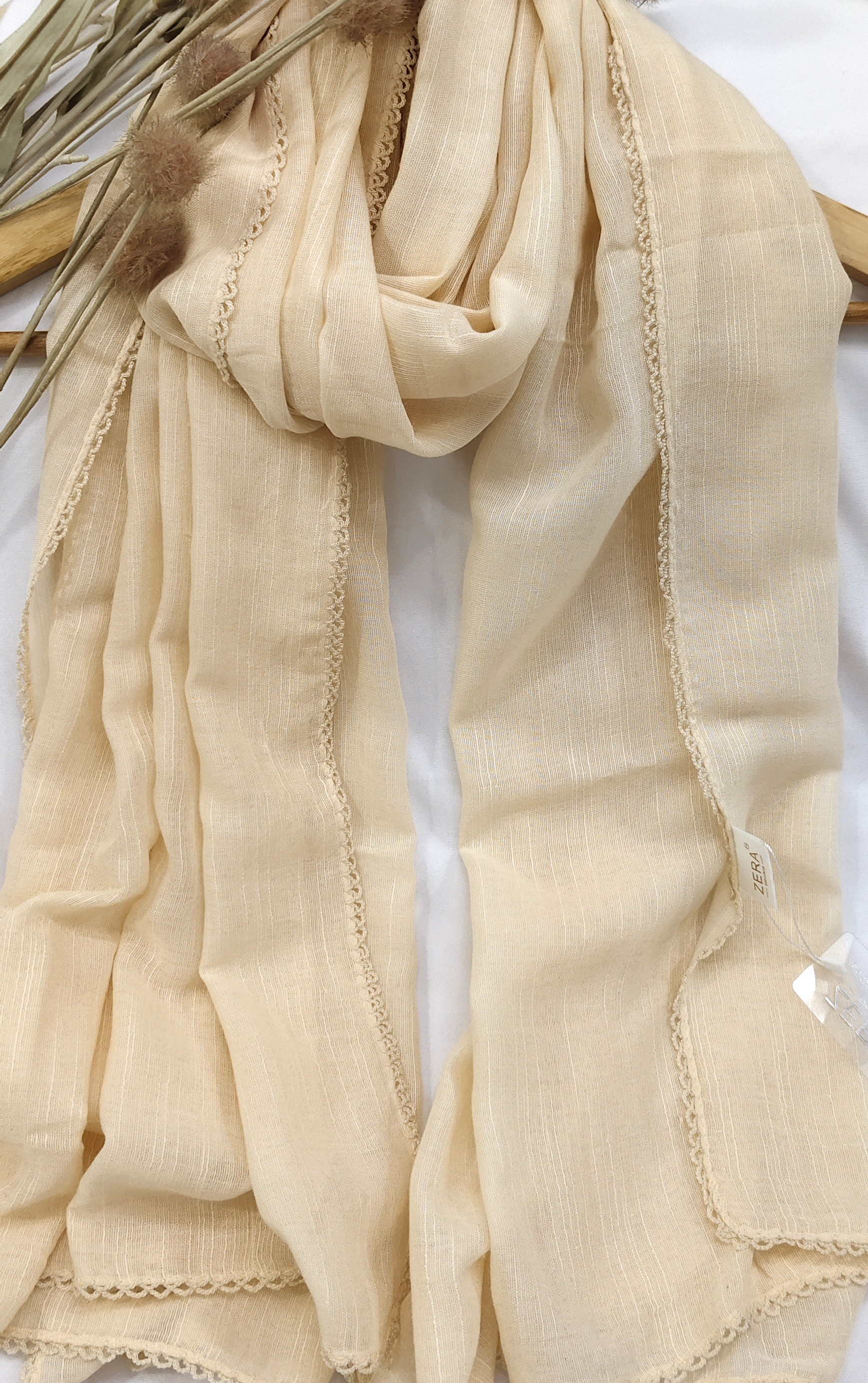 Zera Exclusive Premium Malaysian Cotton Crochet Hijab