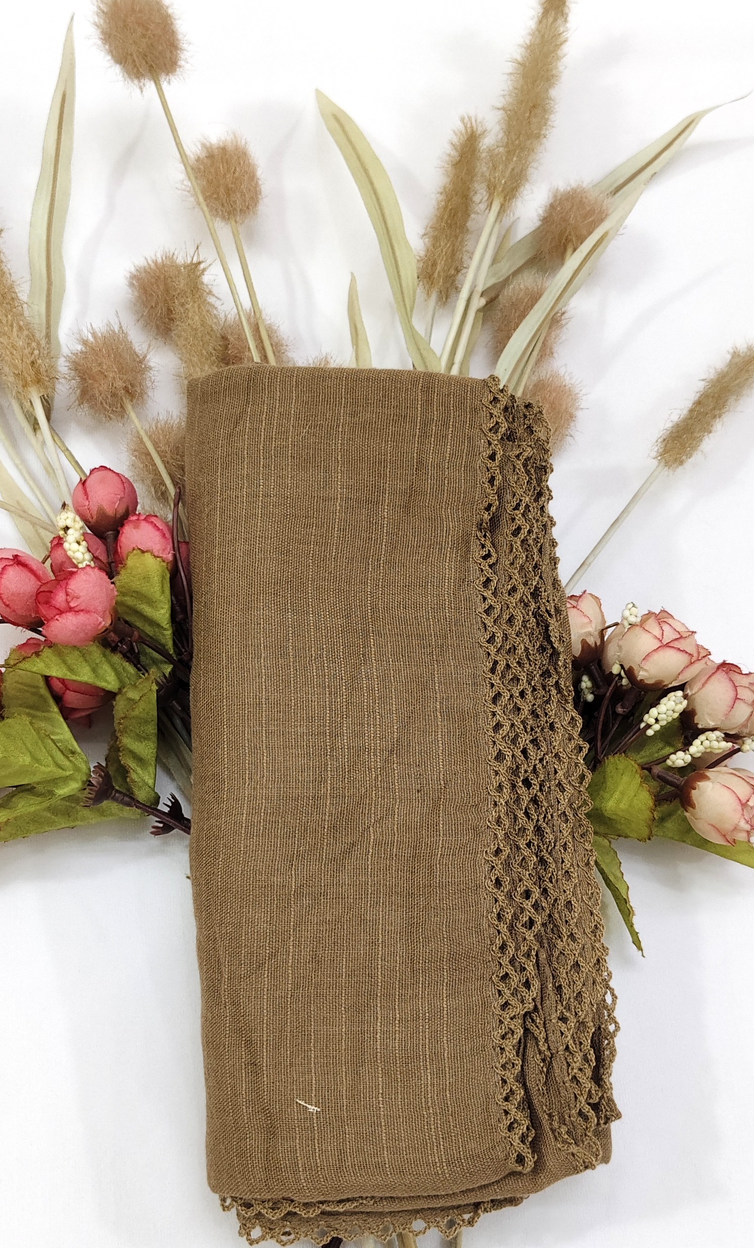 Zera Exclusive Premium Malaysian Cotton Crochet Hijab