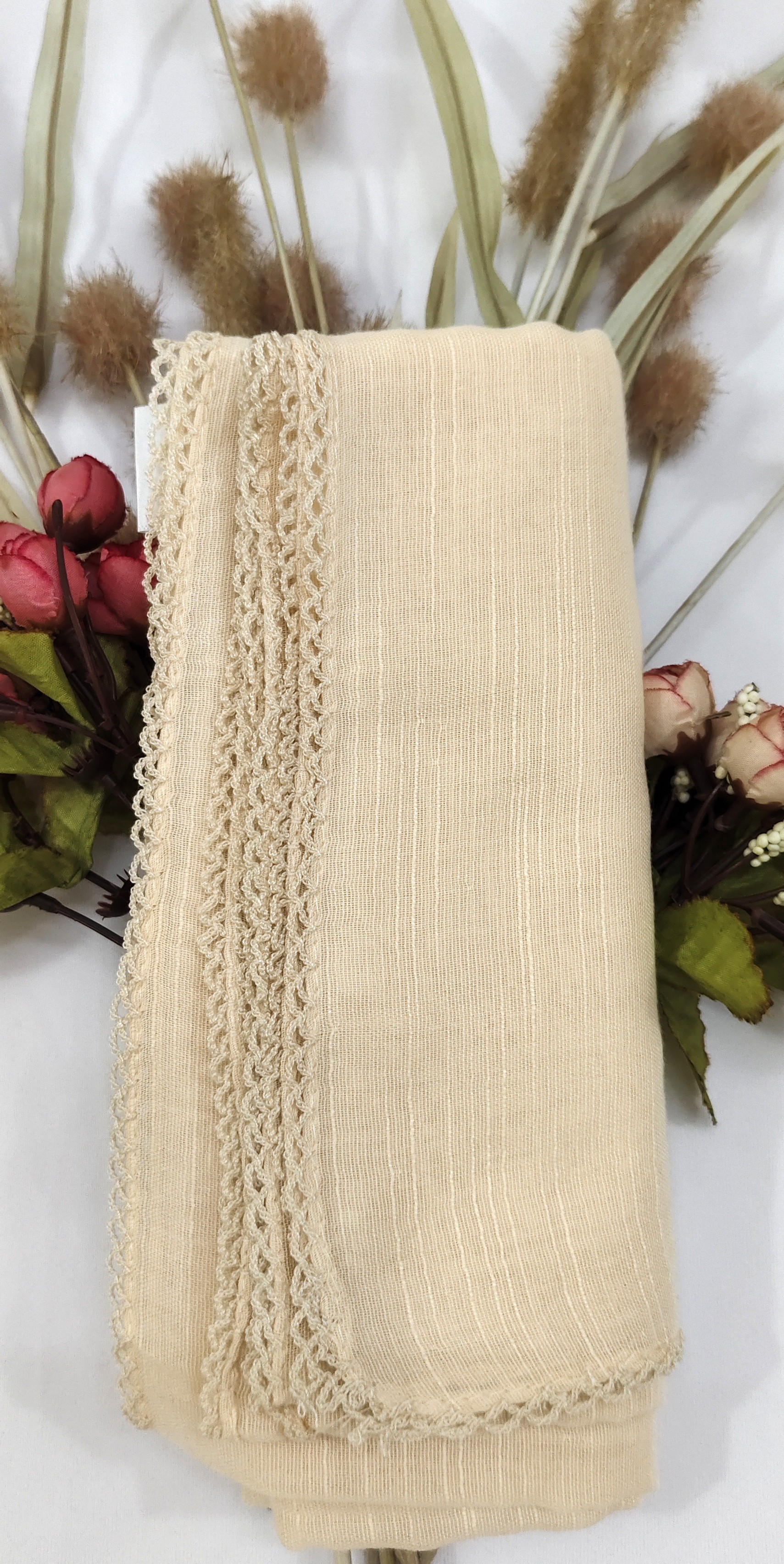 Zera Exclusive Premium Malaysian Cotton Crochet Hijab