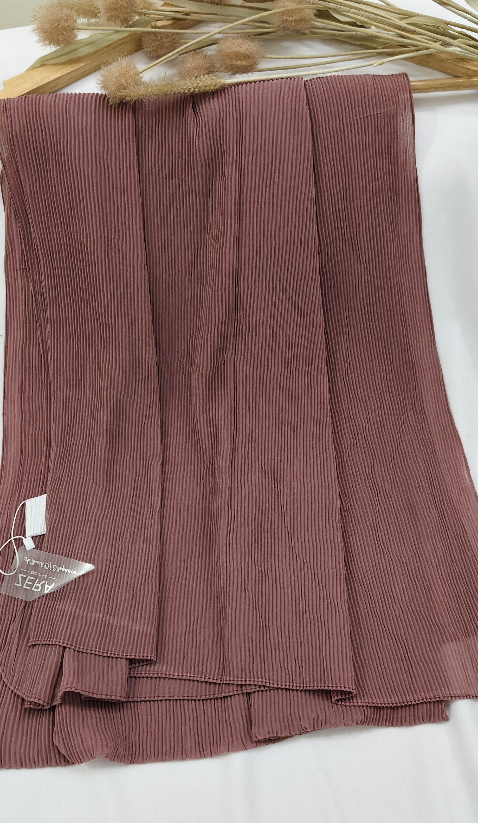 Zera Premium Malaysian Ribbed Chiffon Hijab