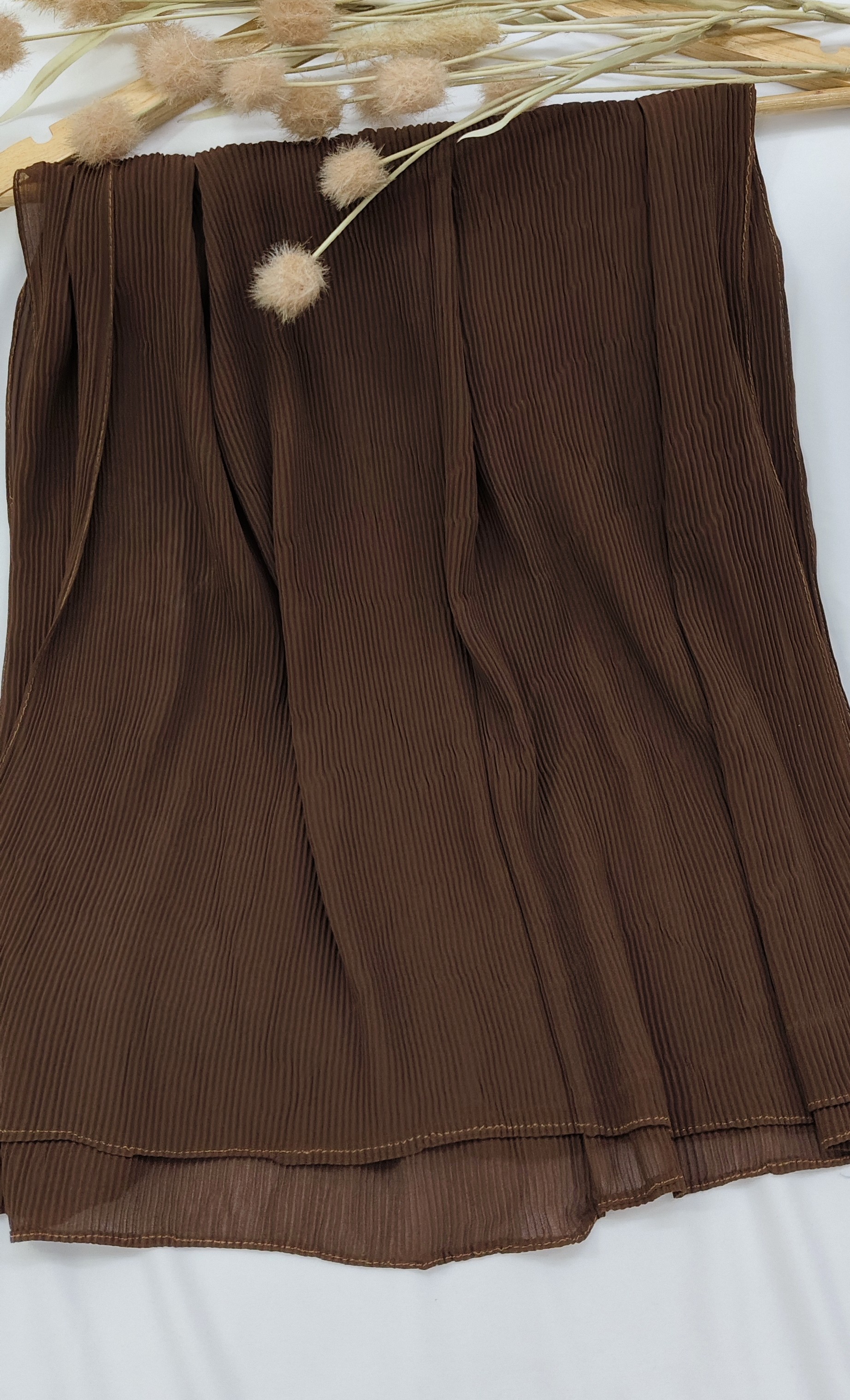 Zera Premium Malaysian Ribbed Chiffon Hijab