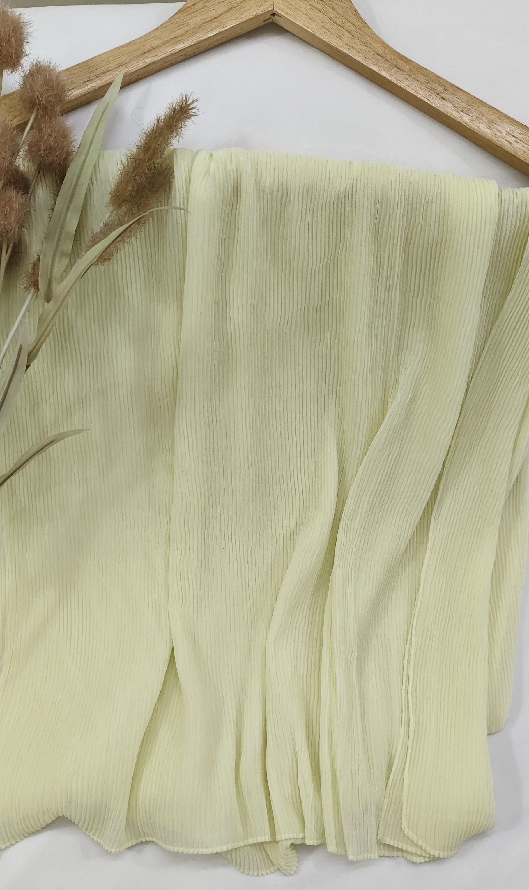 Zera Premium Malaysian Ribbed Chiffon Hijab