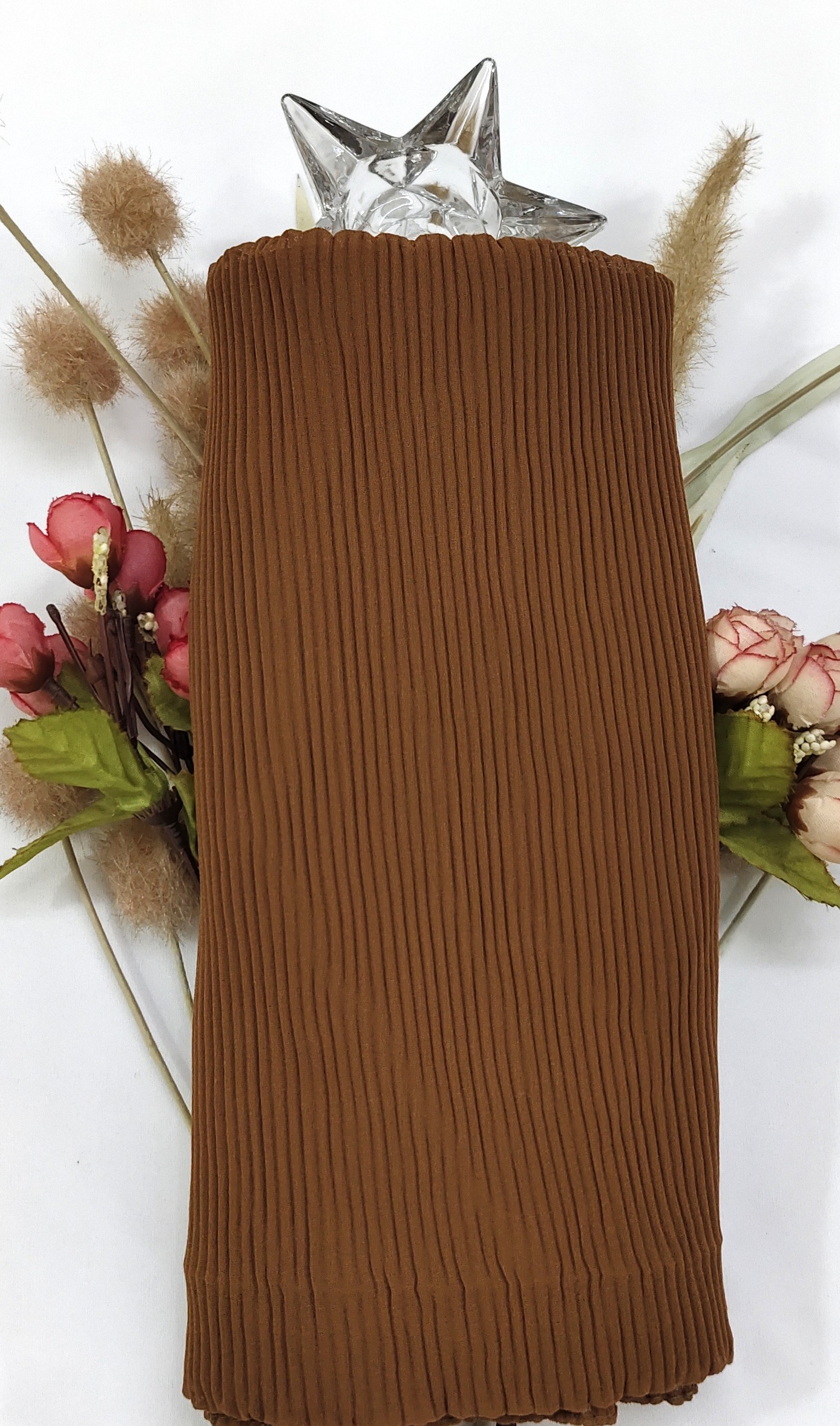 Zera Premium Malaysian Ribbed Chiffon Hijab