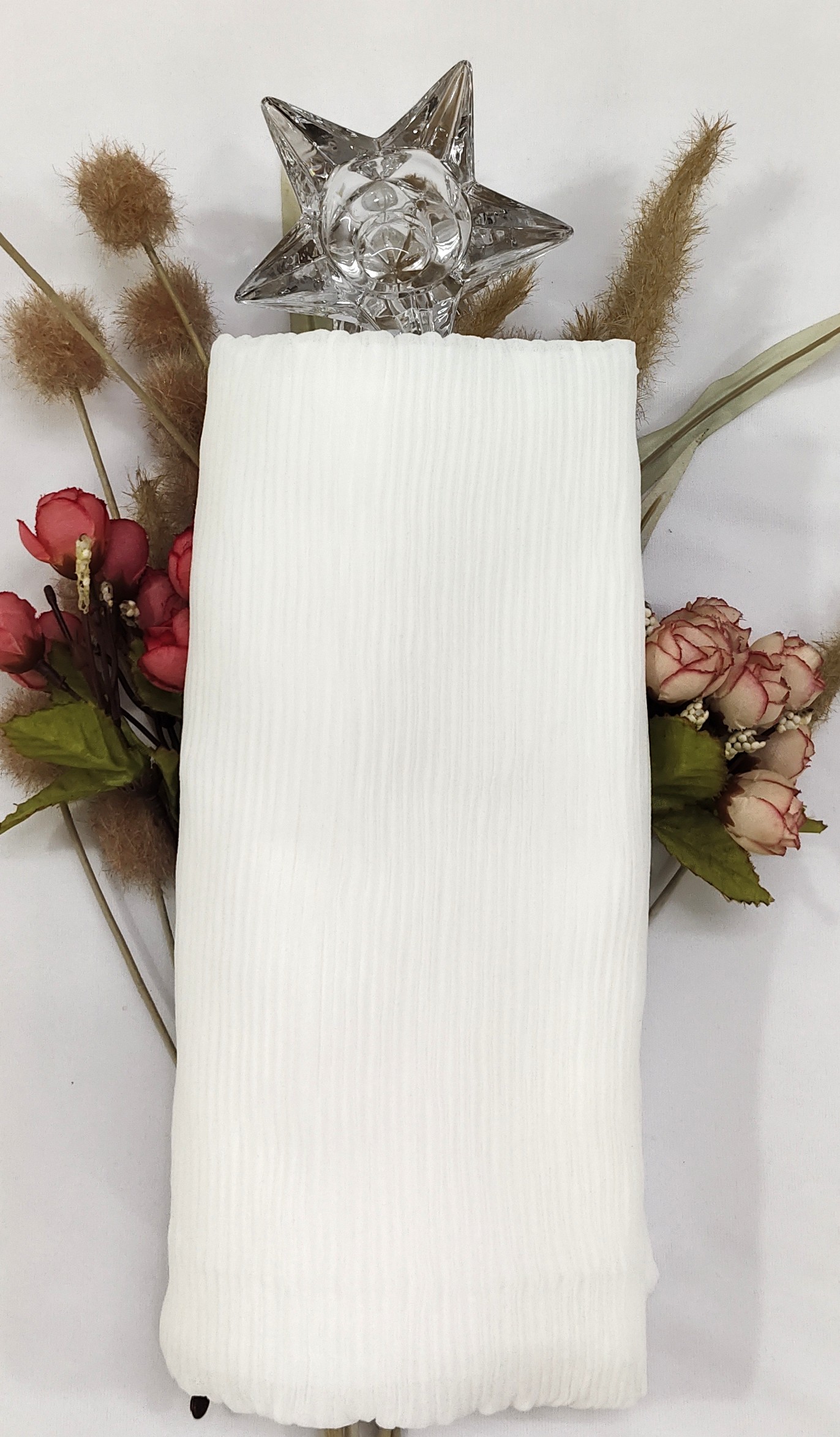 Zera Premium Malaysian Ribbed Chiffon Hijab