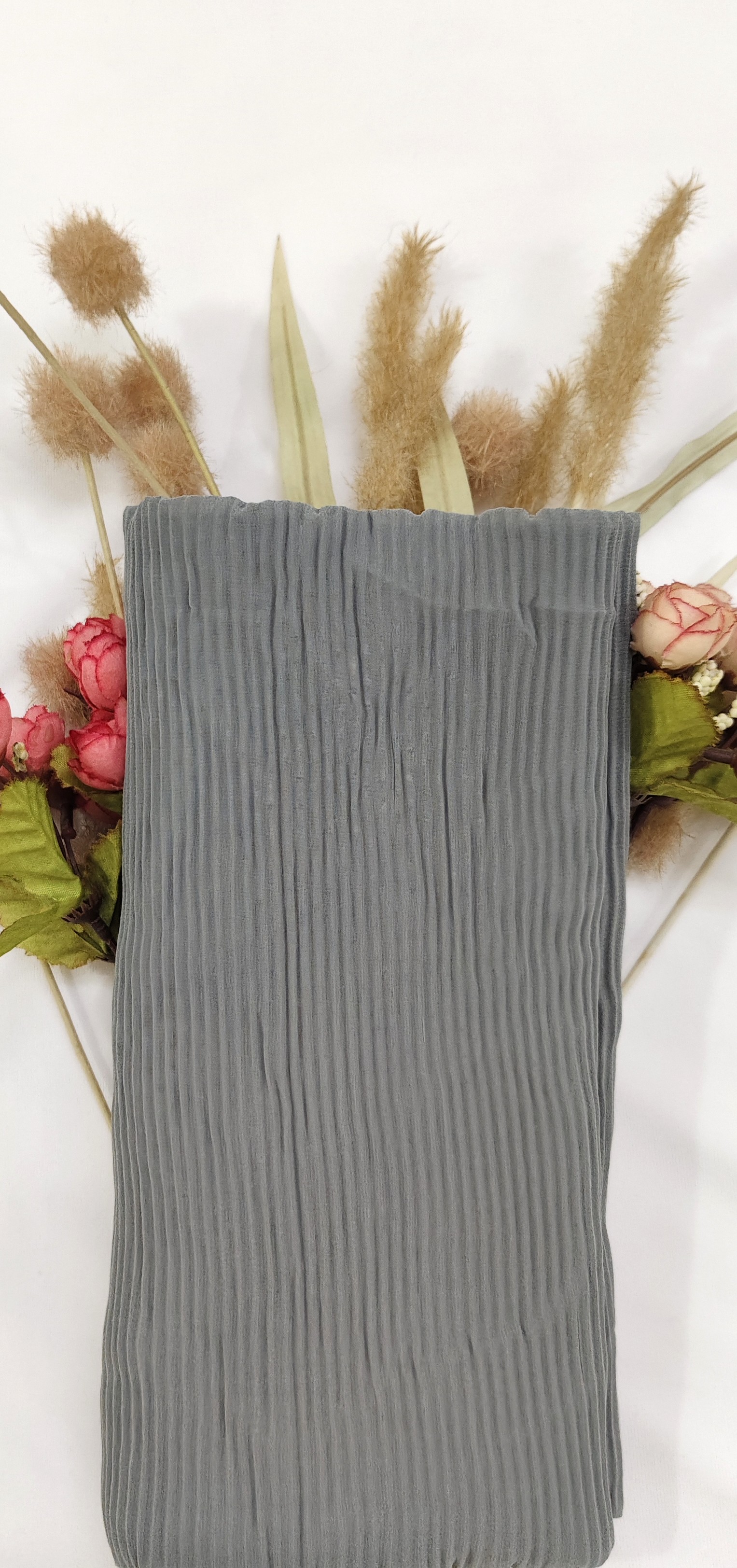 Zera Premium Malaysian Ribbed Chiffon Hijab